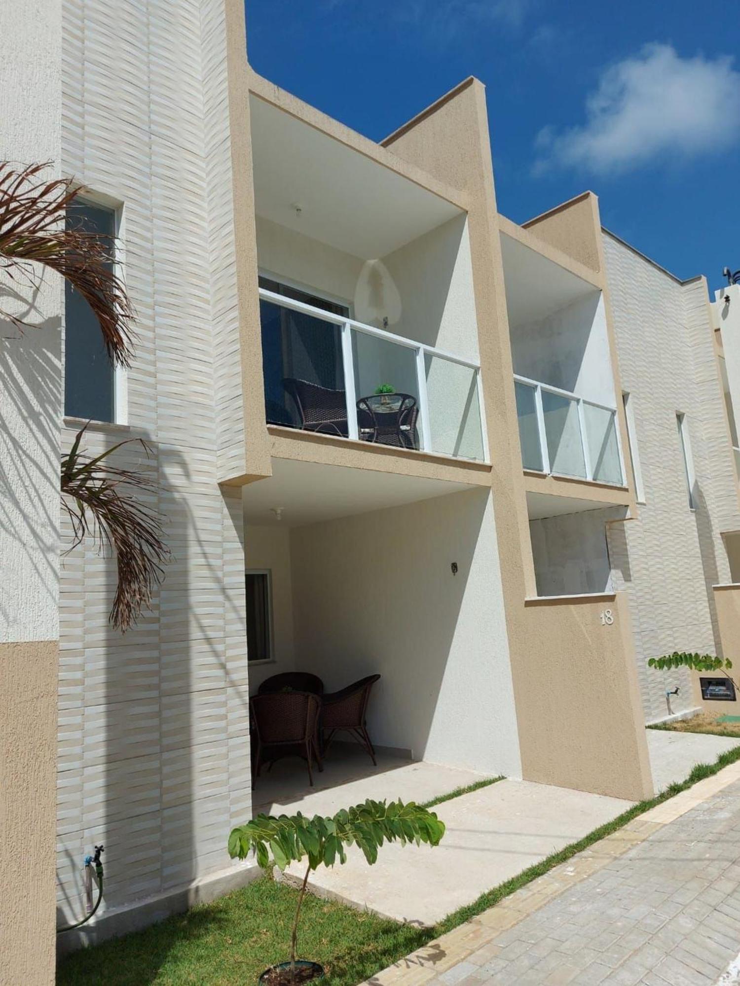 Jpn18 - Duplex Em Condominio Fechado Prox. A Praia Natal Esterno foto